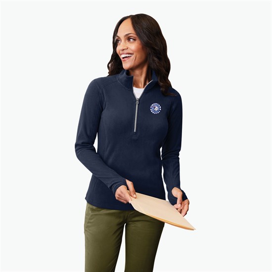 Port Authority® Microfleece 1/2 Zip Pullover - Women's