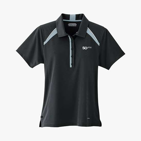 Quinn Color Block Polo - Women's - Embroidered - Clearance