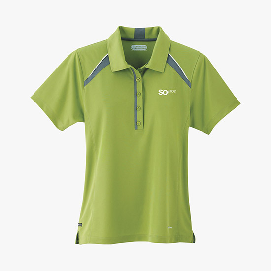 Quinn Color Block Polo - Women's - Embroidered - Clearance