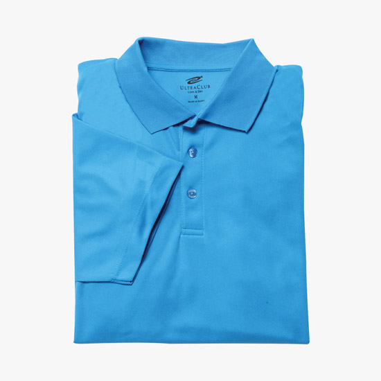 UltraClub® Cool & Dry Mesh Pique Polo - Men's - Clearance