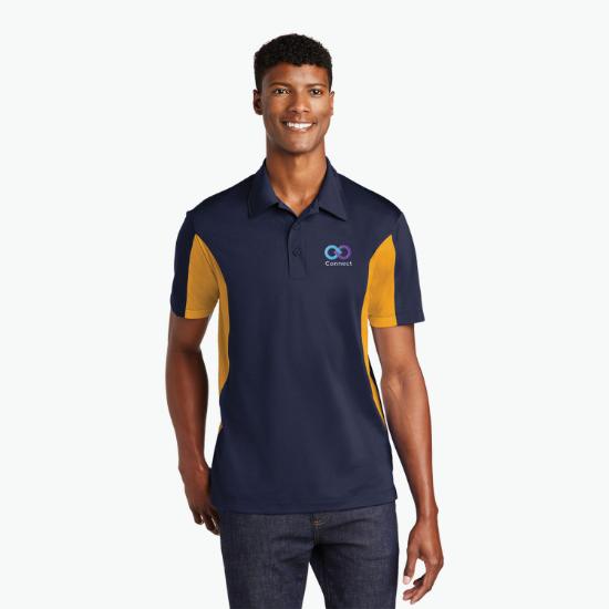 Sport-Tek® Side Blocked Micropique Sport-Wick Polo - Men's