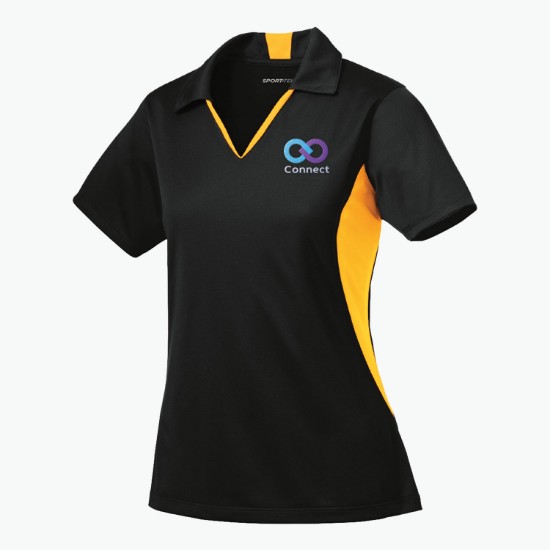 Sport-Tek® Side Blocked Micropique Sport-Wick Polo - Women's