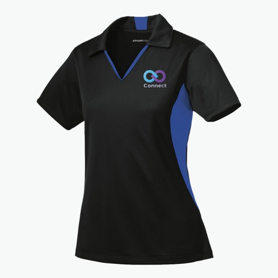Sport-Tek® Side Blocked Micropique Sport-Wick Polo - Women's