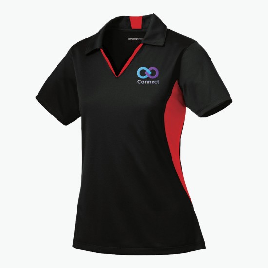 Sport-Tek® Side Blocked Micropique Sport-Wick Polo - Women's
