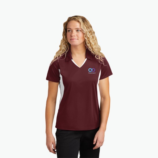 Sport-Tek® Side Blocked Micropique Sport-Wick Polo - Women's