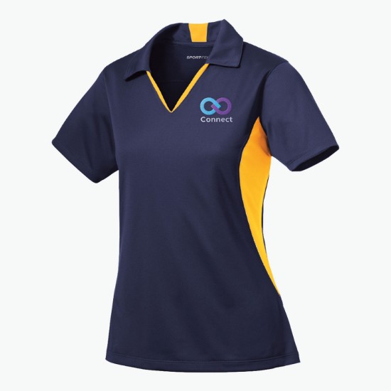 Sport-Tek® Side Blocked Micropique Sport-Wick Polo - Women's