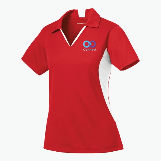 Sport-Tek® Side Blocked Micropique Sport-Wick Polo - Women's