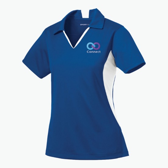Sport-Tek® Side Blocked Micropique Sport-Wick Polo - Women's