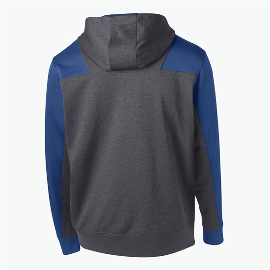 Sport-Tek® Colorblock Tech Fleece 1/4-Zip Hooded Sweatshirt