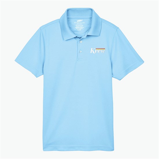 Ultra Club Cool-n-Dry Mesh Pique Polo - Youth