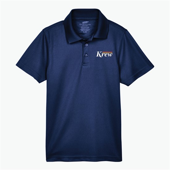 Ultra Club Cool-n-Dry Mesh Pique Polo - Youth