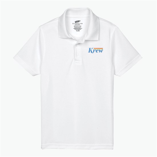 Ultra Club Cool-n-Dry Mesh Pique Polo - Youth