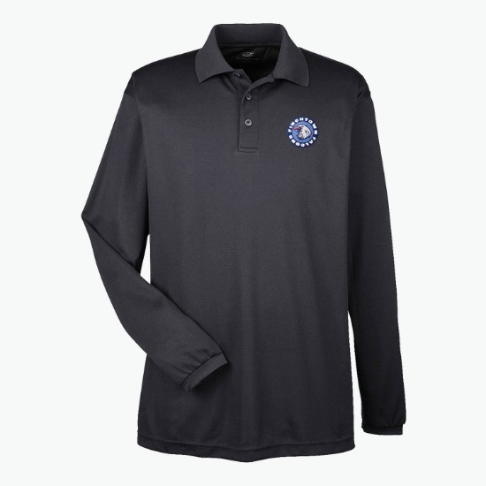 Ultra Club Cool-n-Dry Mesh Pique Polo - Long Sleeve