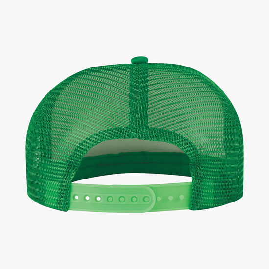 Flat Bill Trucker Cap