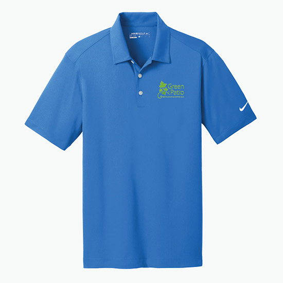 Nike® Dri-FIT Vertical Mesh Polo - Men's