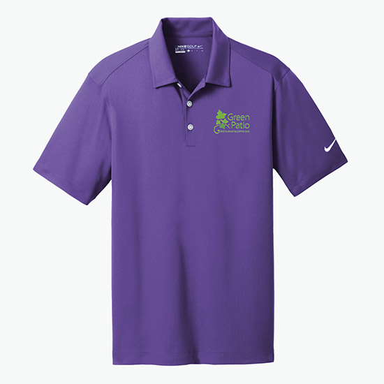 Nike® Dri-FIT Vertical Mesh Polo - Men's
