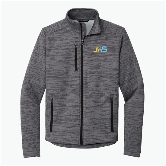 Digi Stripe Fleece Jacket - Men's