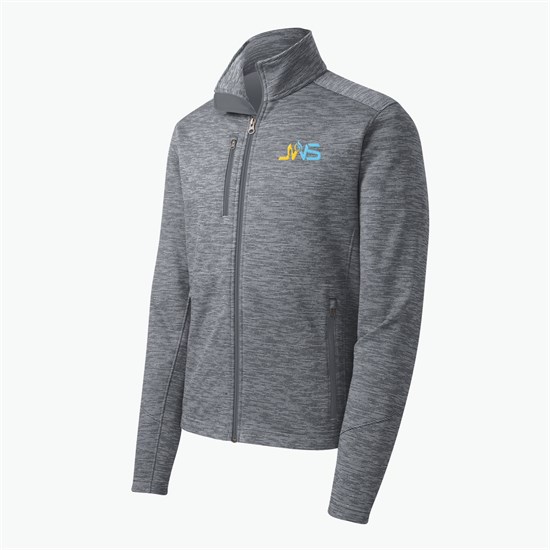 Digi Stripe Fleece Jacket - Men's