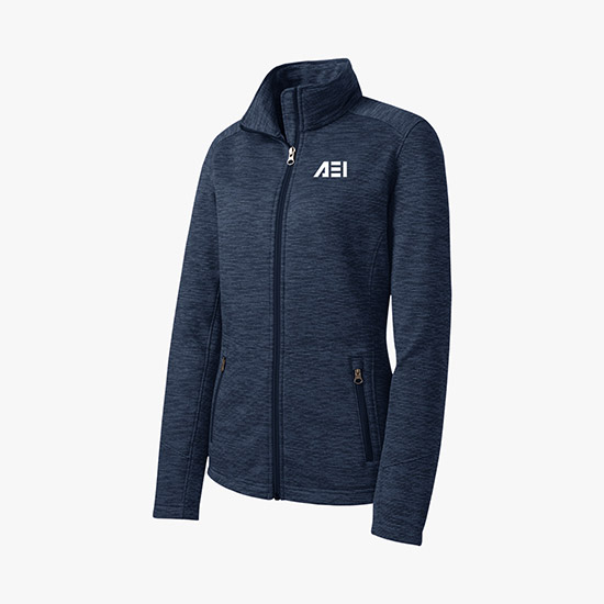 Digi Stripe Fleece Jacket - Women's