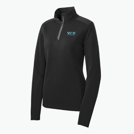 Sport Textured 1/4-Zip Pullover - Women's