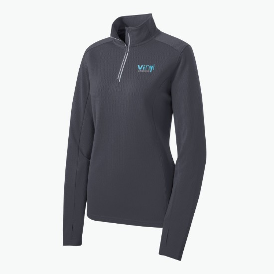 Sport Textured 1/4-Zip Pullover - Women's