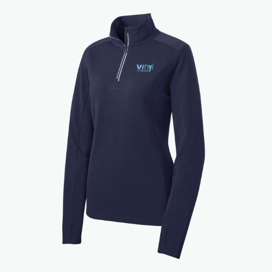 Sport Textured 1/4-Zip Pullover - Women's
