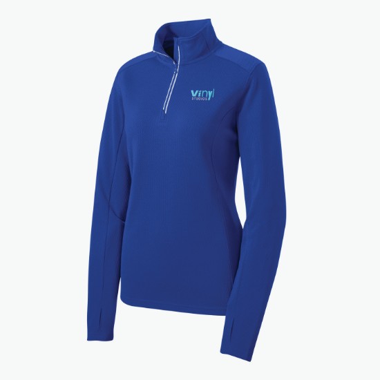 Sport Textured 1/4-Zip Pullover - Women's