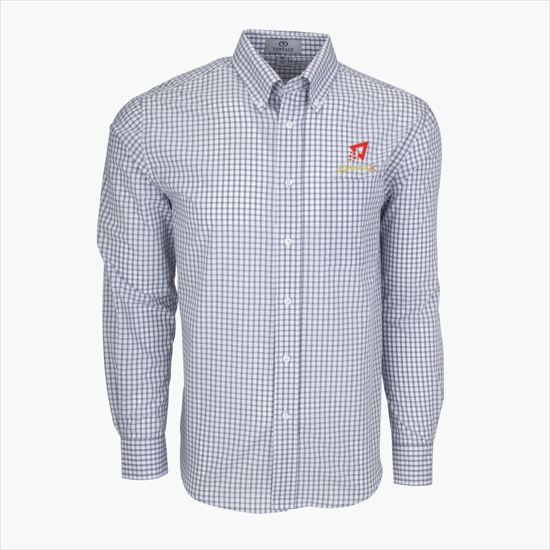 Easy-Care Gingham Shirt - Men's