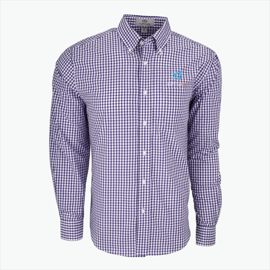 Easy-Care Gingham Shirt - Men's