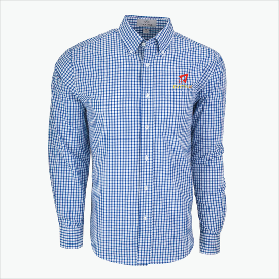 Easy-Care Gingham Shirt - Men's