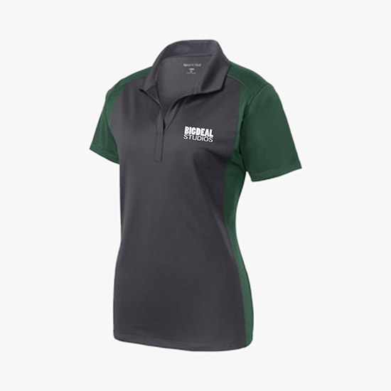 Colorblock Micropique Performance Polo - Women's