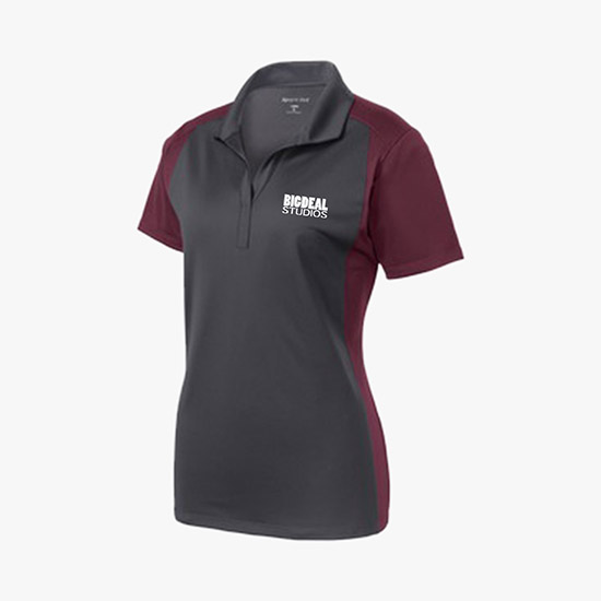 Colorblock Micropique Performance Polo - Women's