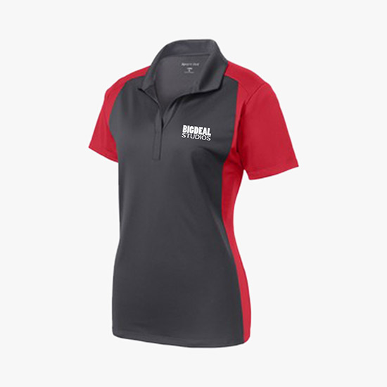 Colorblock Micropique Performance Polo - Women's