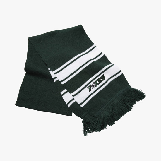 Striped Scarf w/Fringe