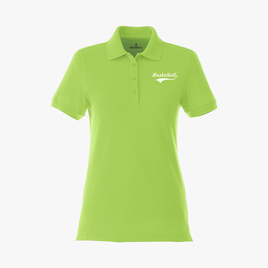 Belmont Combed Cotton Pique Polo - Women's