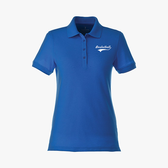 Belmont Combed Cotton Pique Polo - Women's