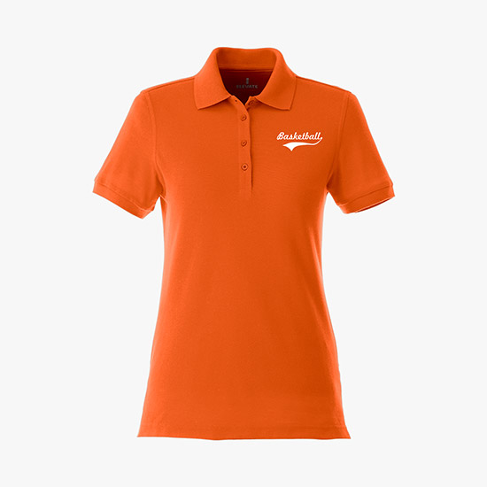 Belmont Combed Cotton Pique Polo - Women's
