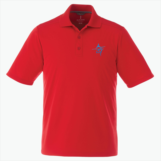 Dade Textured Performance Polo - Men's