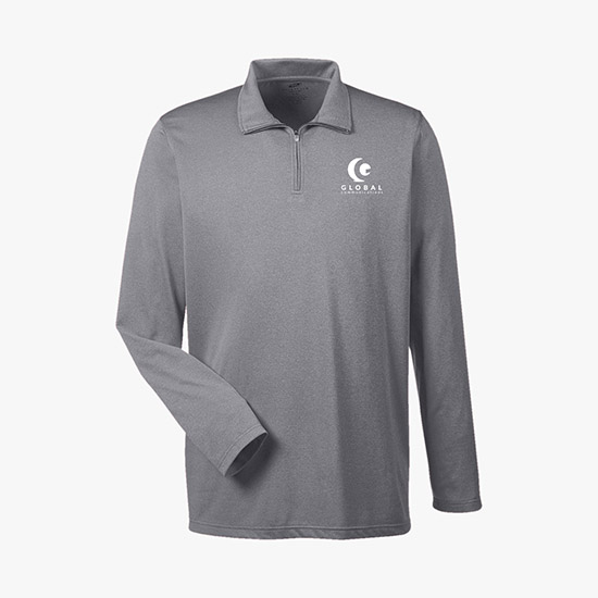 Cool & Dry Heathered Performance 1/4-Zip - Men's - Clearance