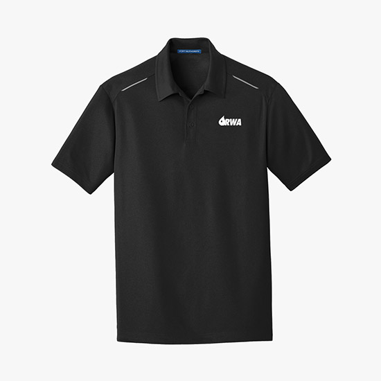 Pinpoint Mesh Polo - Men's