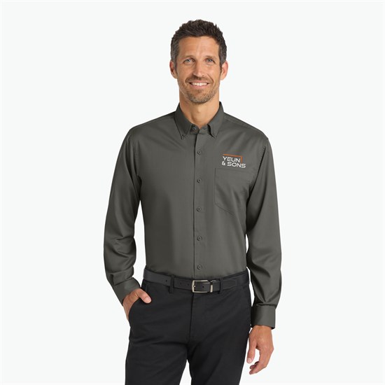 SuperPro Performance Twill Long-Sleeve Shirt - Men's