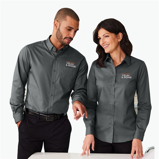 SuperPro Performance Twill Long-Sleeve Shirt - Men's