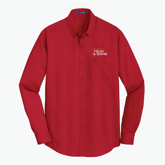 SuperPro Performance Twill Long-Sleeve Shirt - Men's