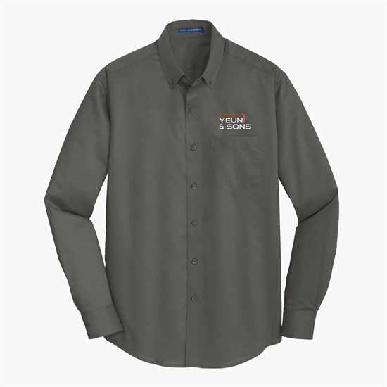 SuperPro Performance Twill Long-Sleeve Shirt - Men's