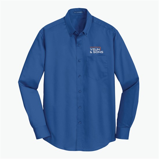 SuperPro Performance Twill Long-Sleeve Shirt - Men's