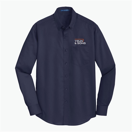 SuperPro Performance Twill Long-Sleeve Shirt - Men's