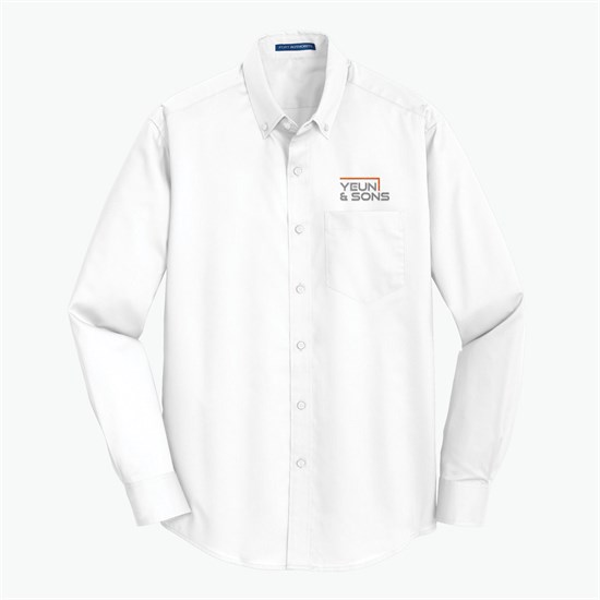 SuperPro Performance Twill Long-Sleeve Shirt - Men's
