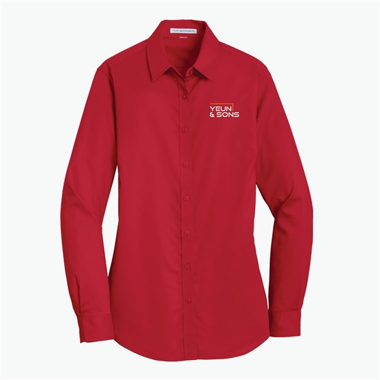 SuperPro Performance Twill Long-Sleeve Shirt - Women's