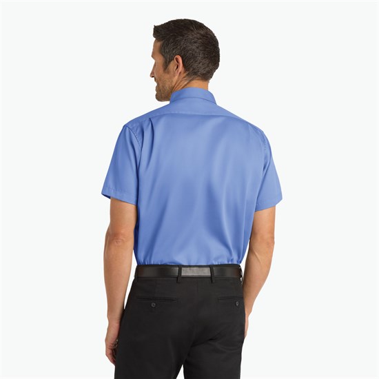 SuperPro Performance Twill Short-Sleeve Shirt - Men's