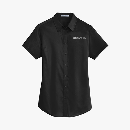 SuperPro Performance Twill Short-Sleeve Shirt - Women's